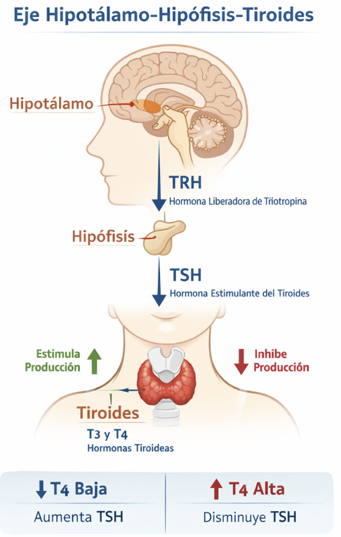 Eje hipotalamo hipofisis tiroides