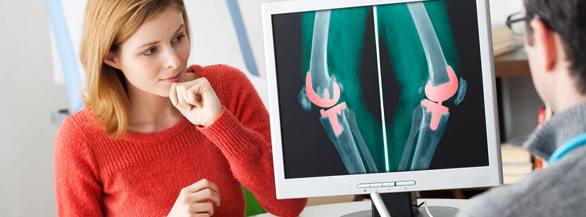 Radiografía de rodilla